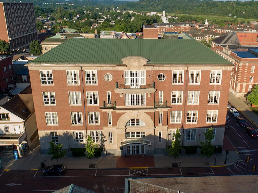 Copeland Hall, located on College Green